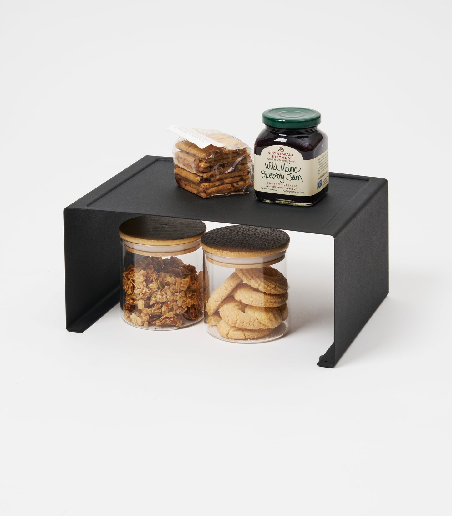 Stackable Countertop Shelf Riser - Neat Corners