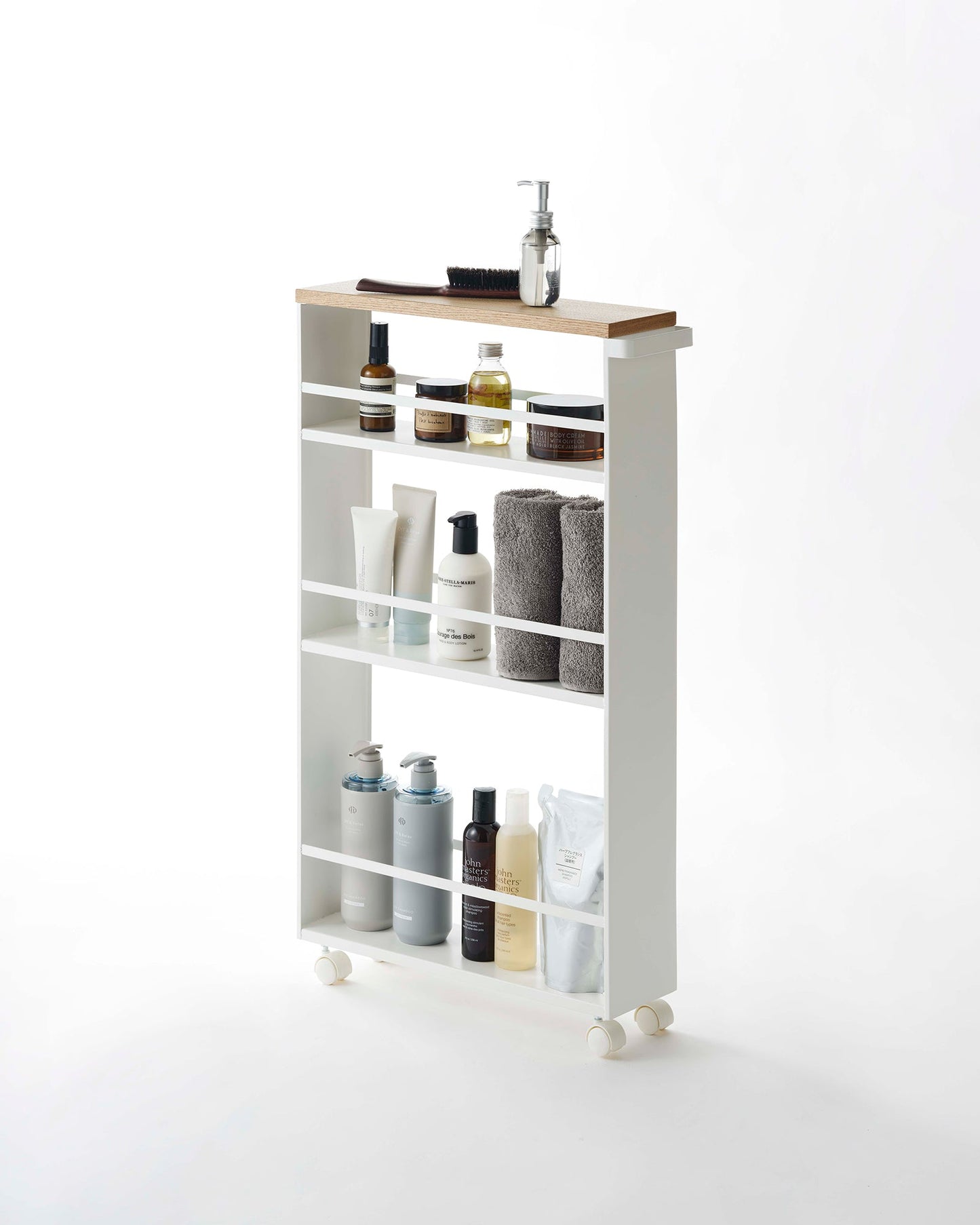 Tall Slim Rolling Storage Cart - Kitchen Calm