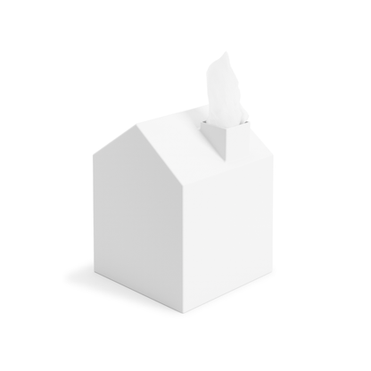 House-Shaped Tissue Box Cover - Bathroom Reset