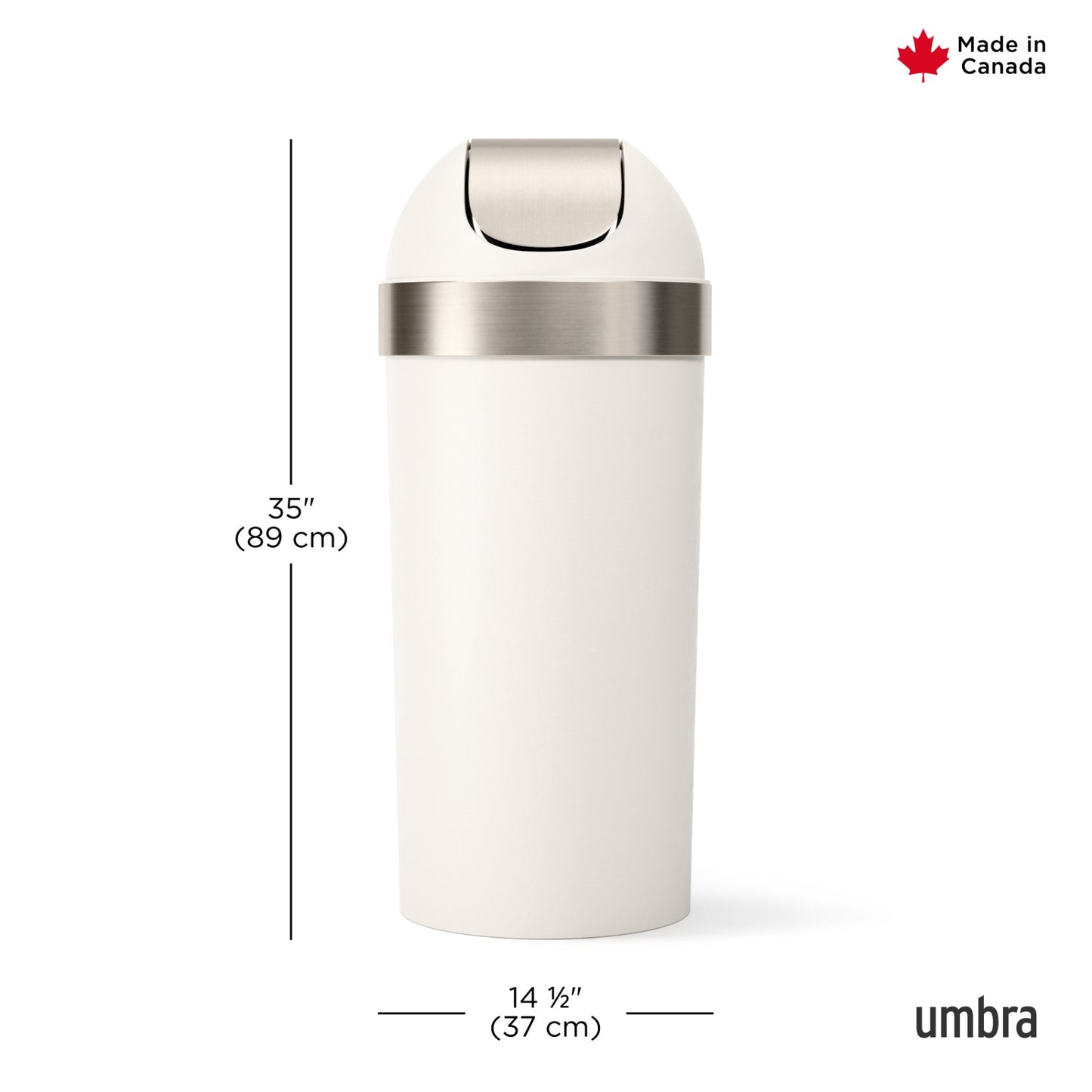 Large Kitchen Trash Can - Kitchen Calm