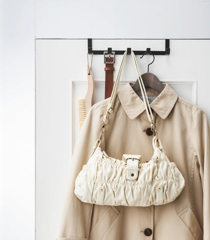 Wide Over-the-Door Hook Rack - Entryway Essentials