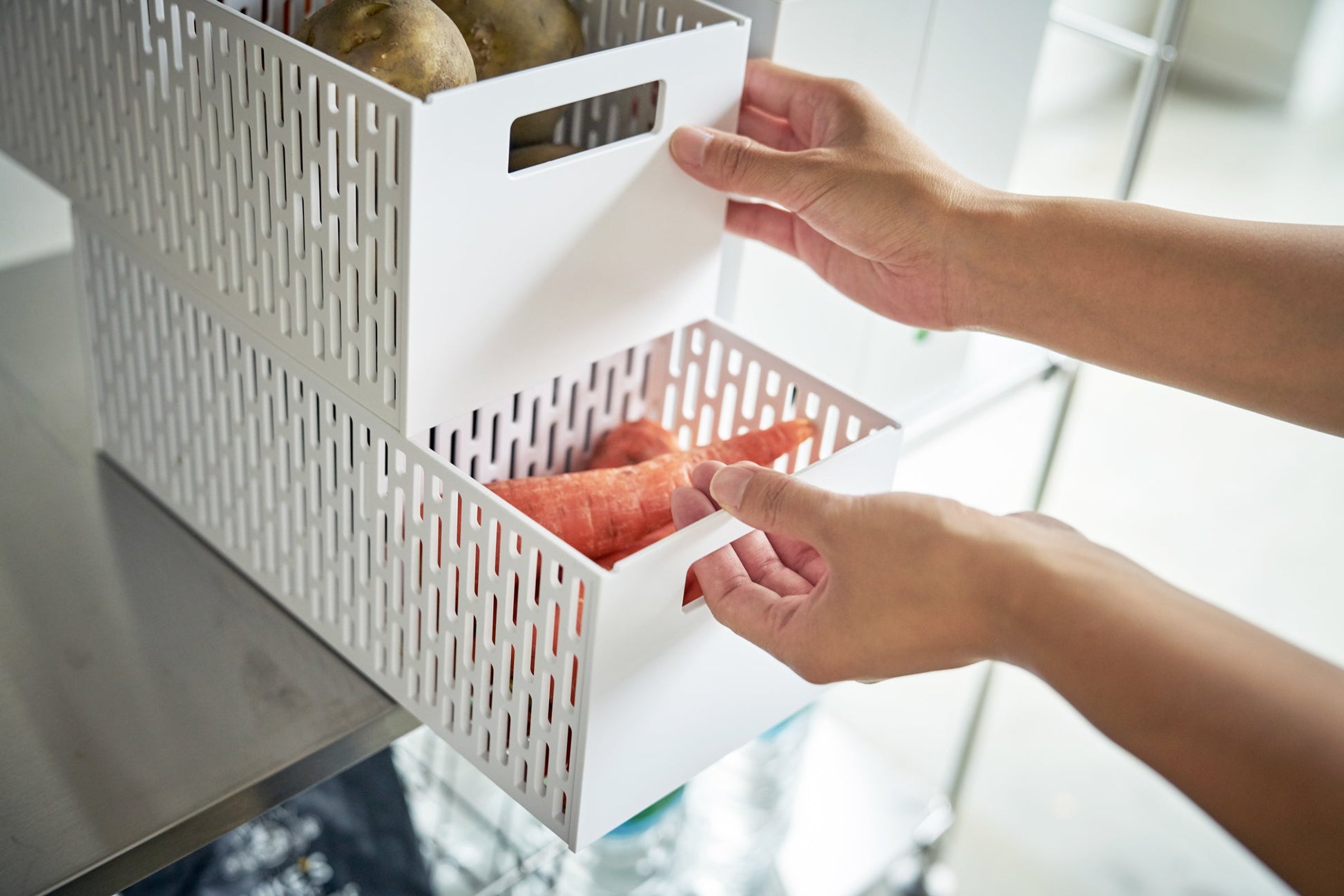 Stackable Vegetable Storage Bin - Kitchen Calm