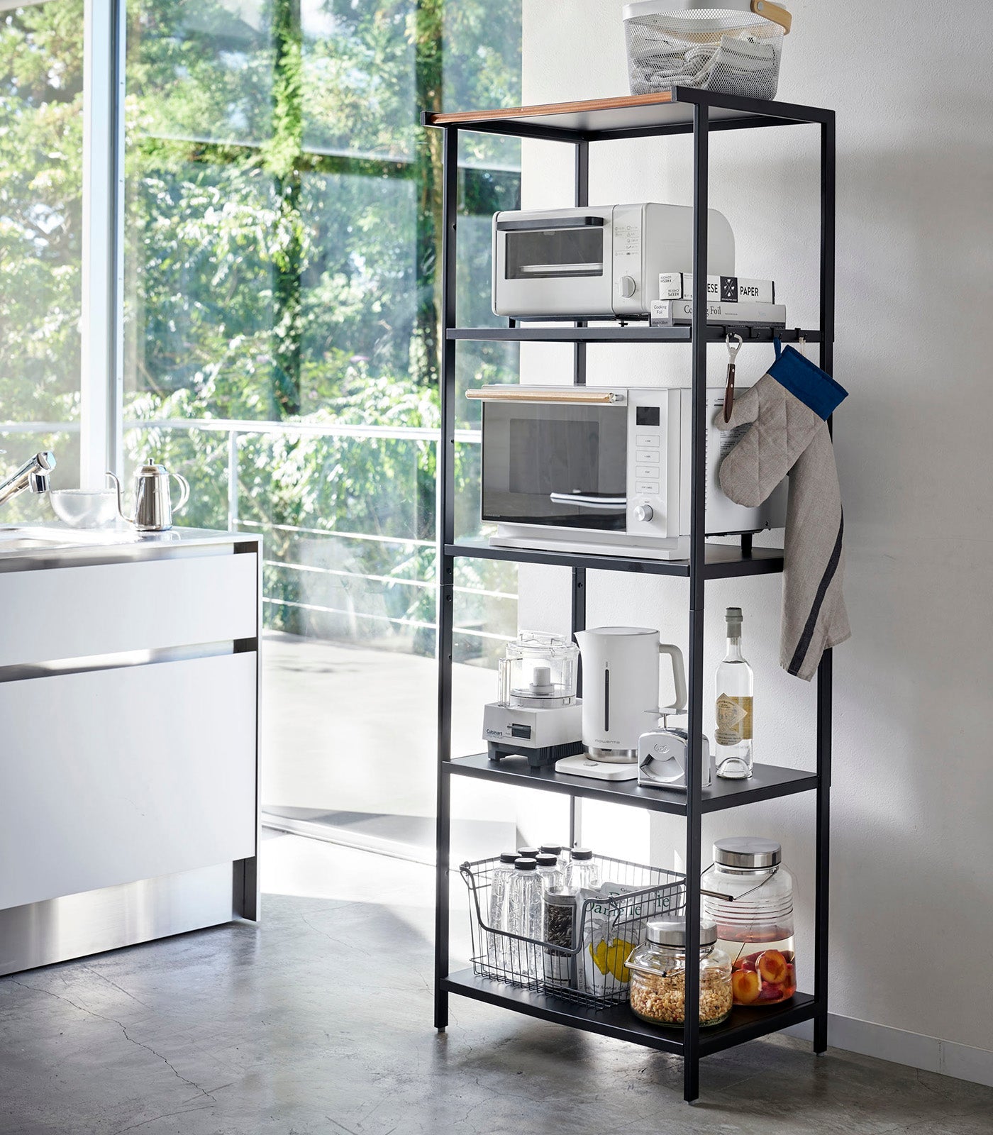 Tall 67-Inch Storage Rack - Neat Corners