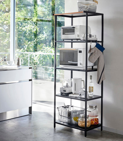 Tall 67-Inch Storage Rack - Neat Corners