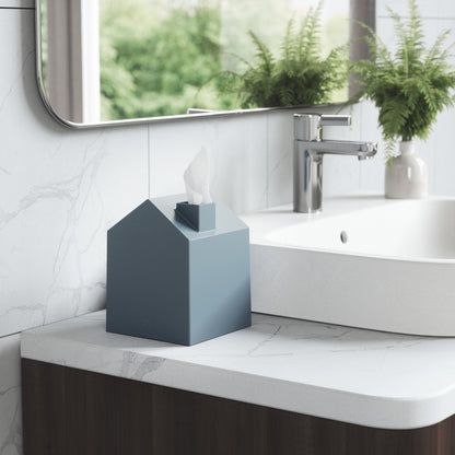 House-Shaped Tissue Box Cover - Bathroom Reset
