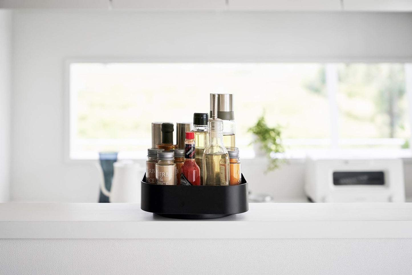 Square Lazy Susan Organizer - Kitchen Calm
