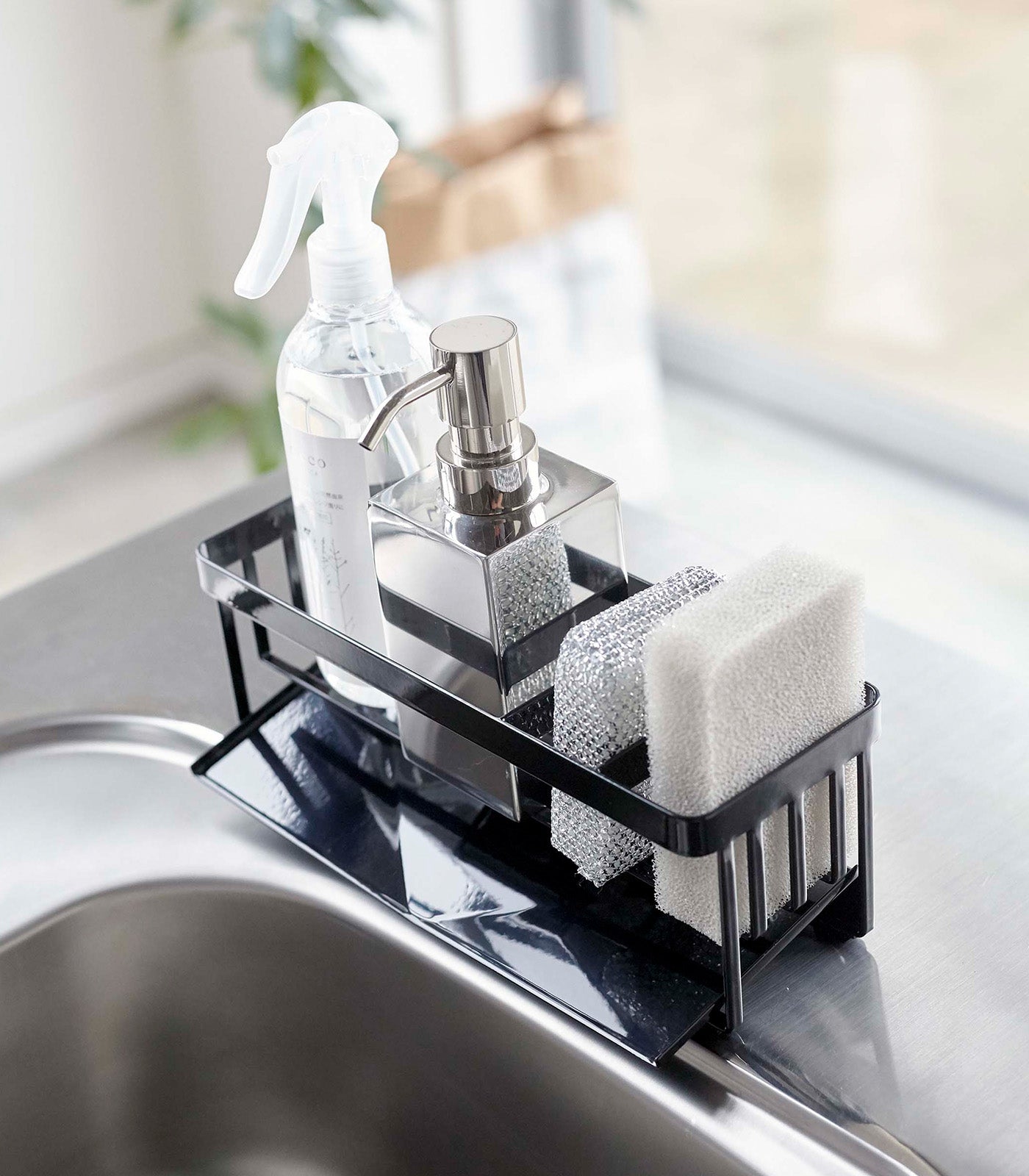 Sink Sponge & Bottle Holder - Kitchen Calm