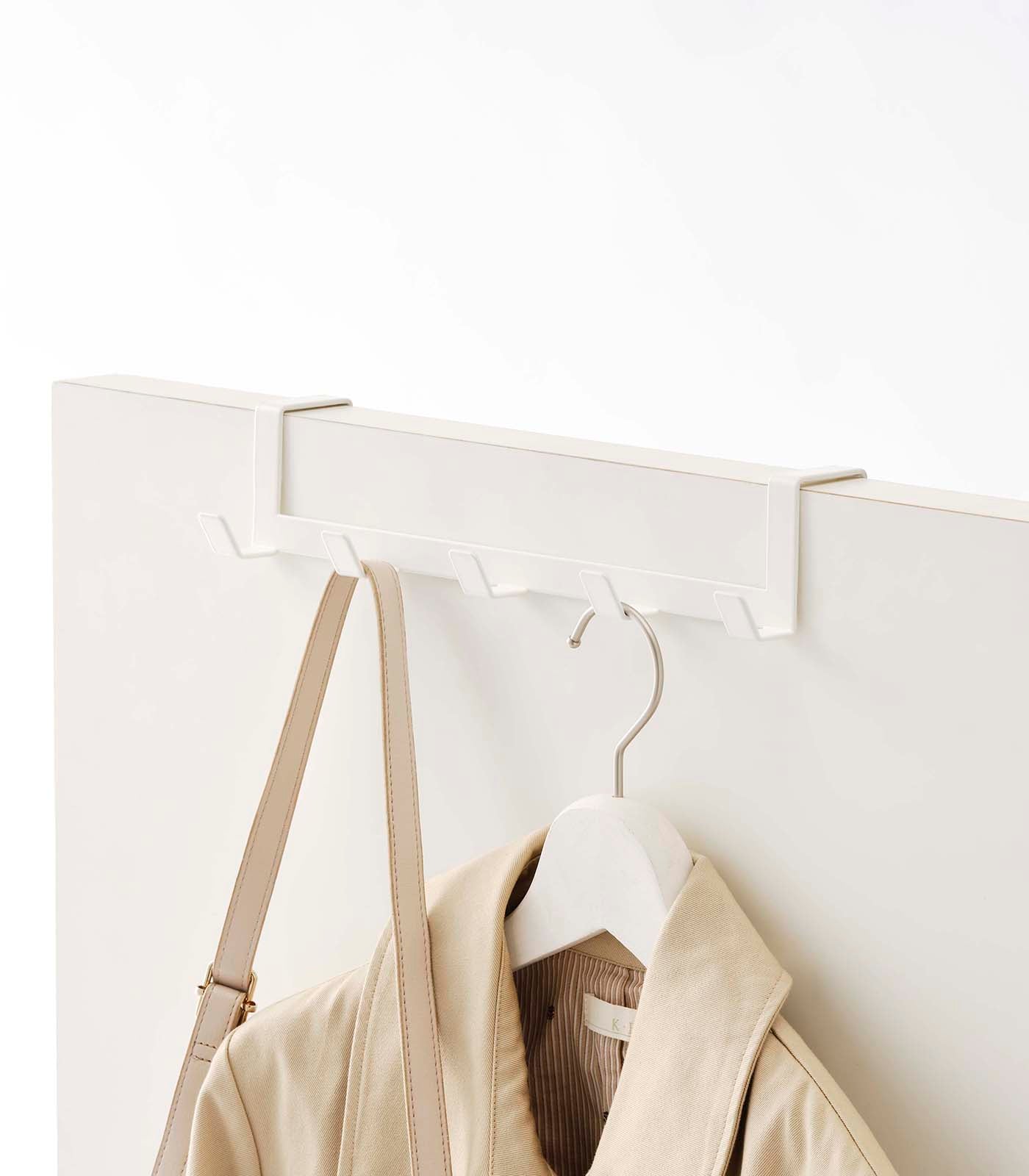 Wide Over-the-Door Hook Rack - Entryway Essentials