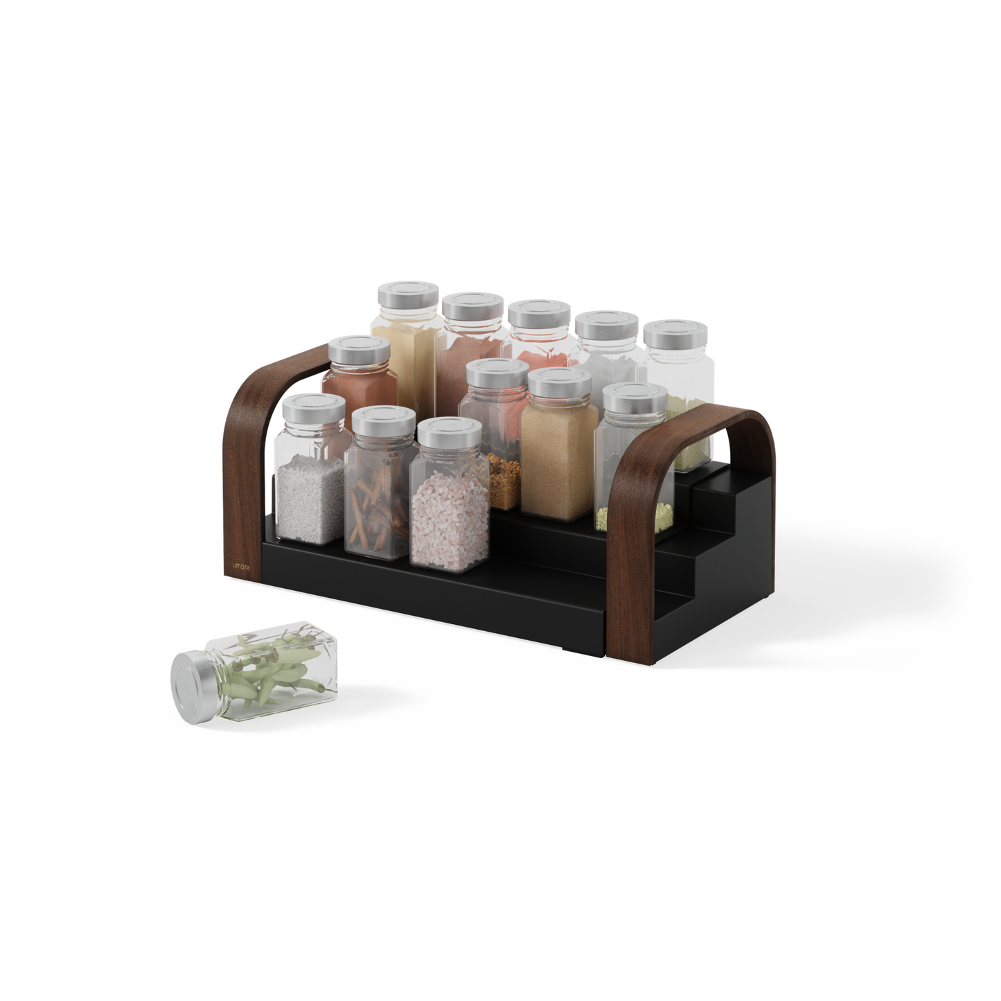 Three-Tier Spice Shelf - Kitchen Calm