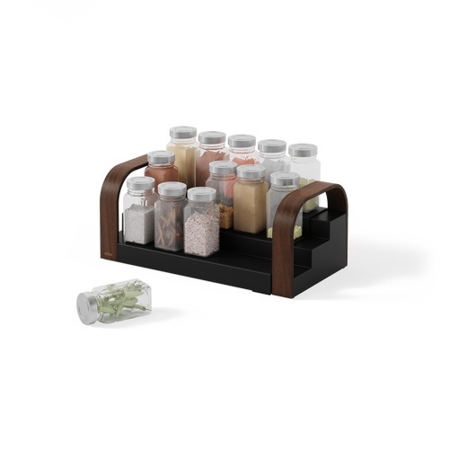 Three-Tier Spice Shelf - Kitchen Calm