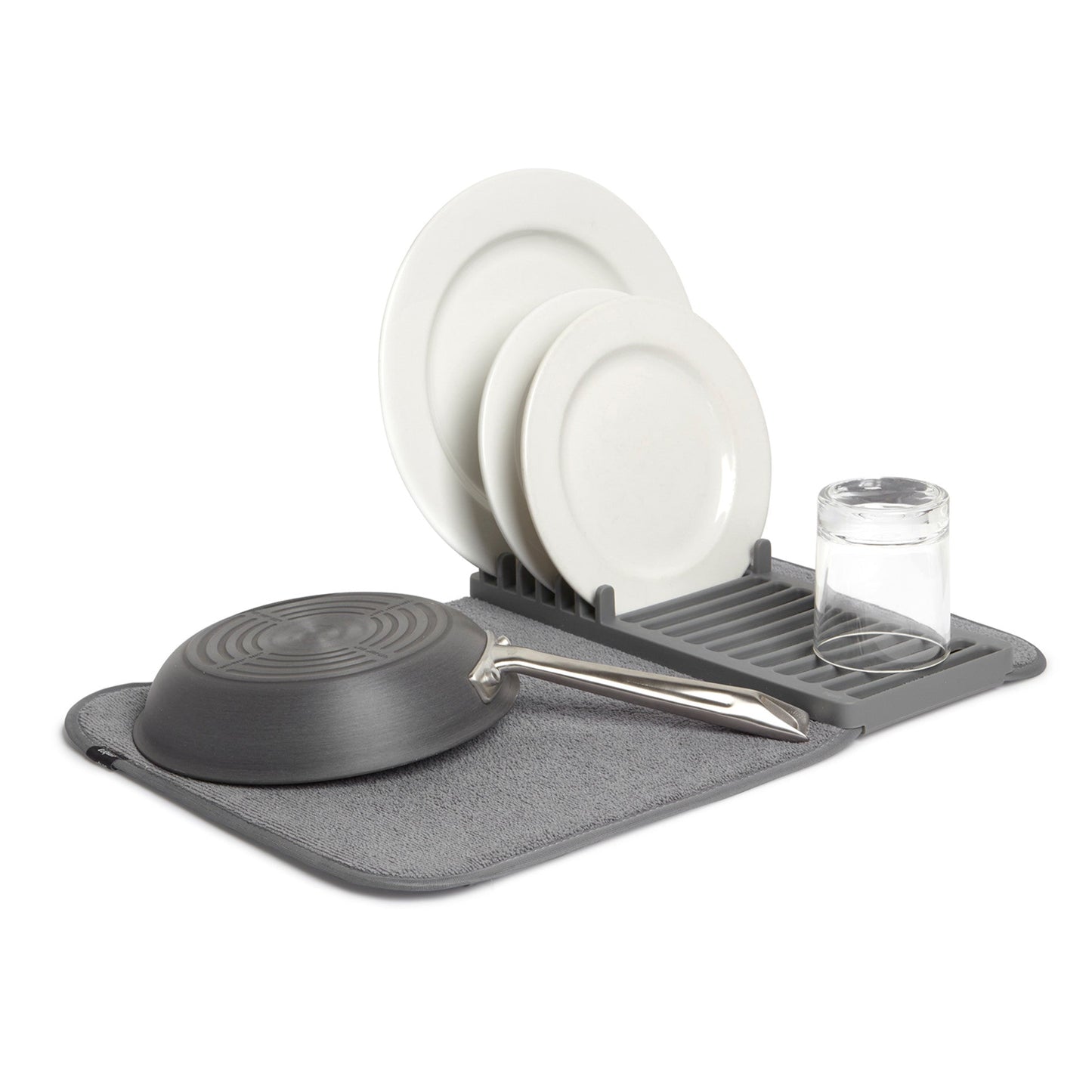 Mini Dish Drying Rack with Mat - Kitchen Calm