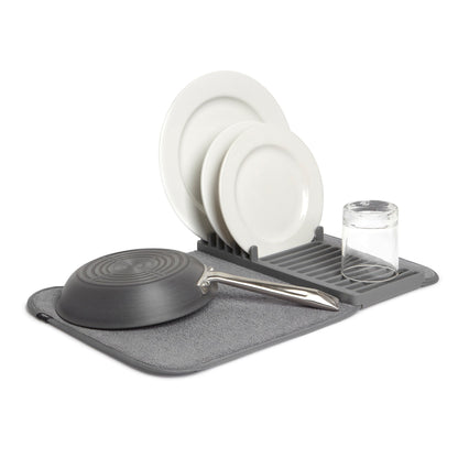 Mini Dish Drying Rack with Mat - Kitchen Calm