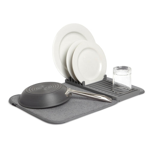 Mini Dish Drying Rack with Mat - Kitchen Calm