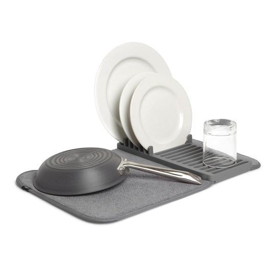 Mini Dish Drying Rack with Mat - Kitchen Calm