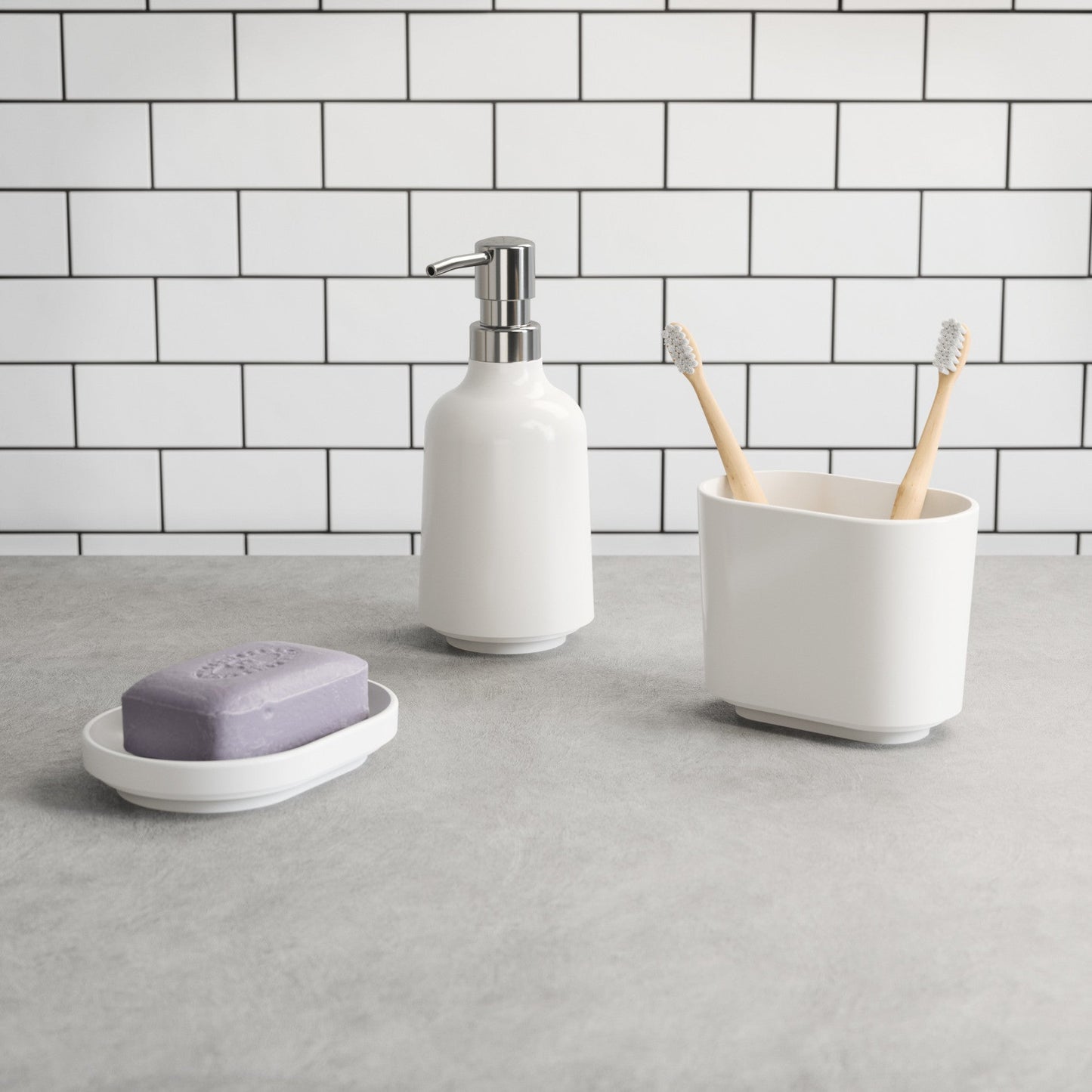 Compact Soap Pump - Bathroom Reset
