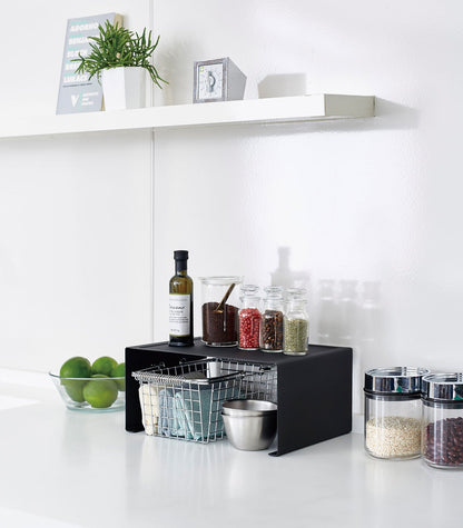 Stackable Countertop Shelf Riser - Neat Corners