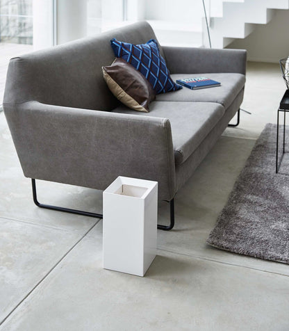 Compact Open-Top Trash Can - Neat Corners