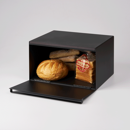 Slim Steel Bread Box - Kitchen Calm