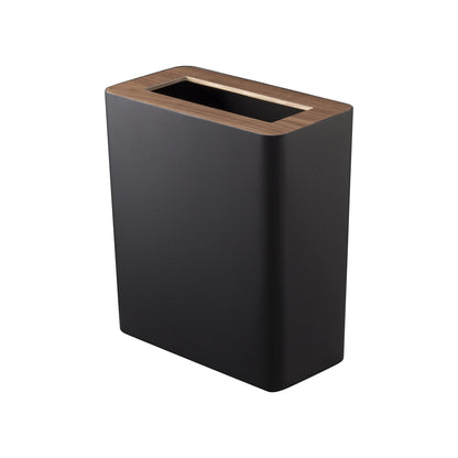 Rectangle Steel & Wood Trash Can - Neat Corners