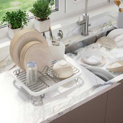 Compact Sink Dish Rack - Kitchen Calm