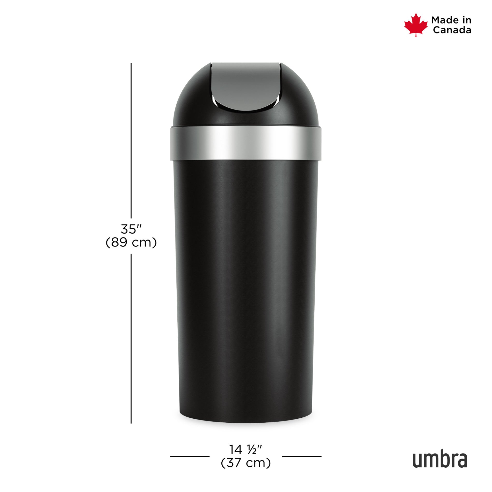 Large Kitchen Trash Can - Kitchen Calm