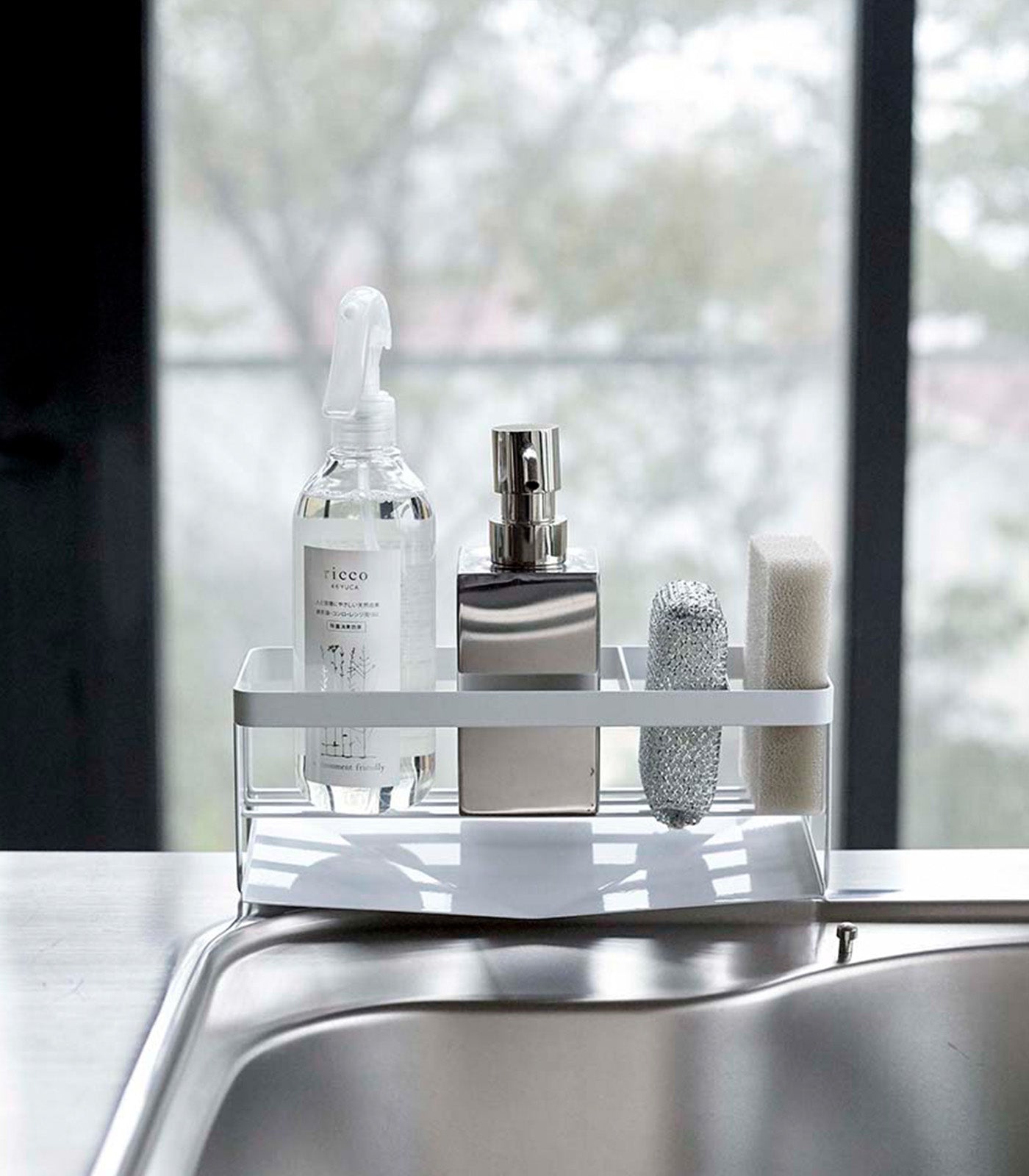 Sink Sponge & Bottle Holder - Kitchen Calm