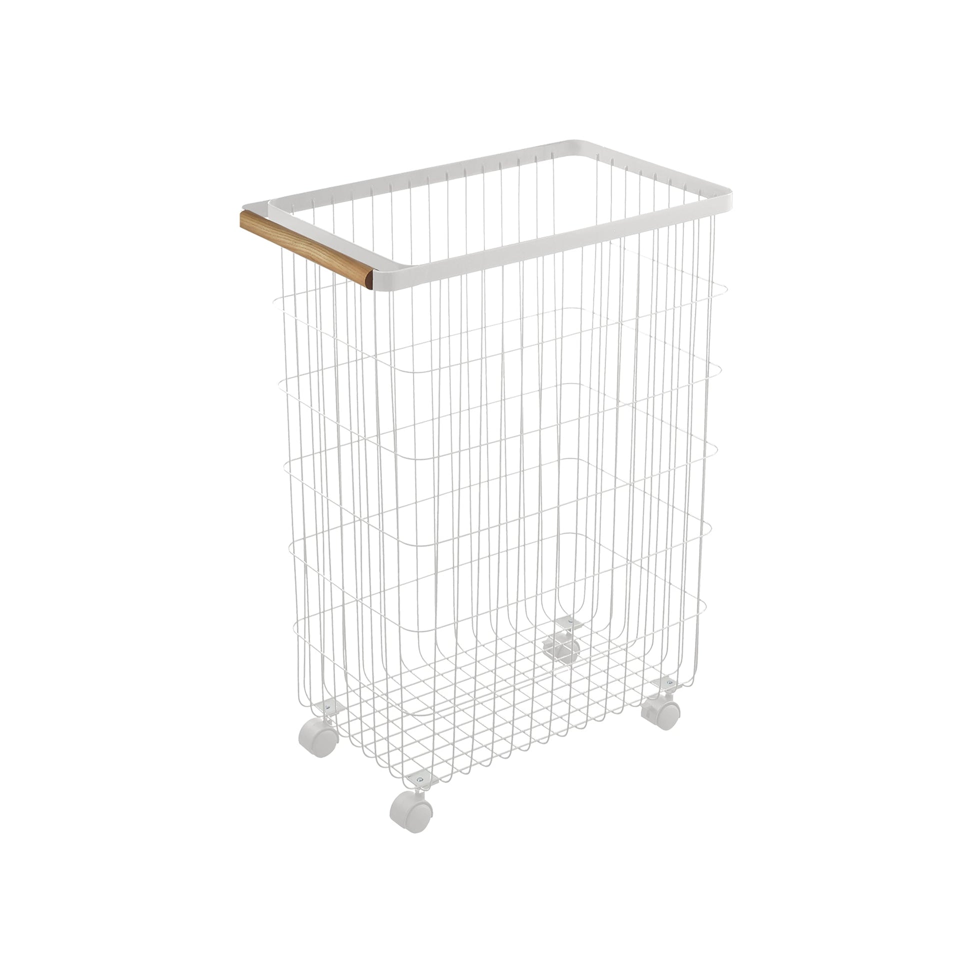 Rolling Wire Laundry Basket - Laundry & Utility