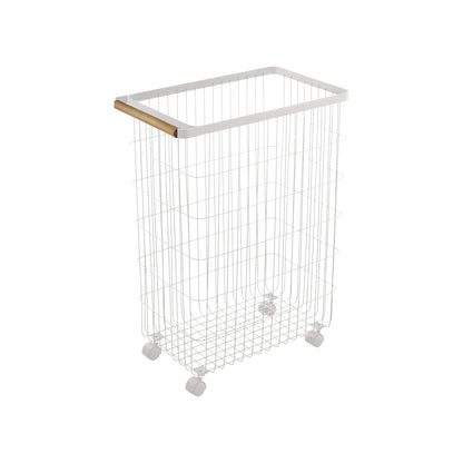 Rolling Wire Laundry Basket - Laundry & Utility