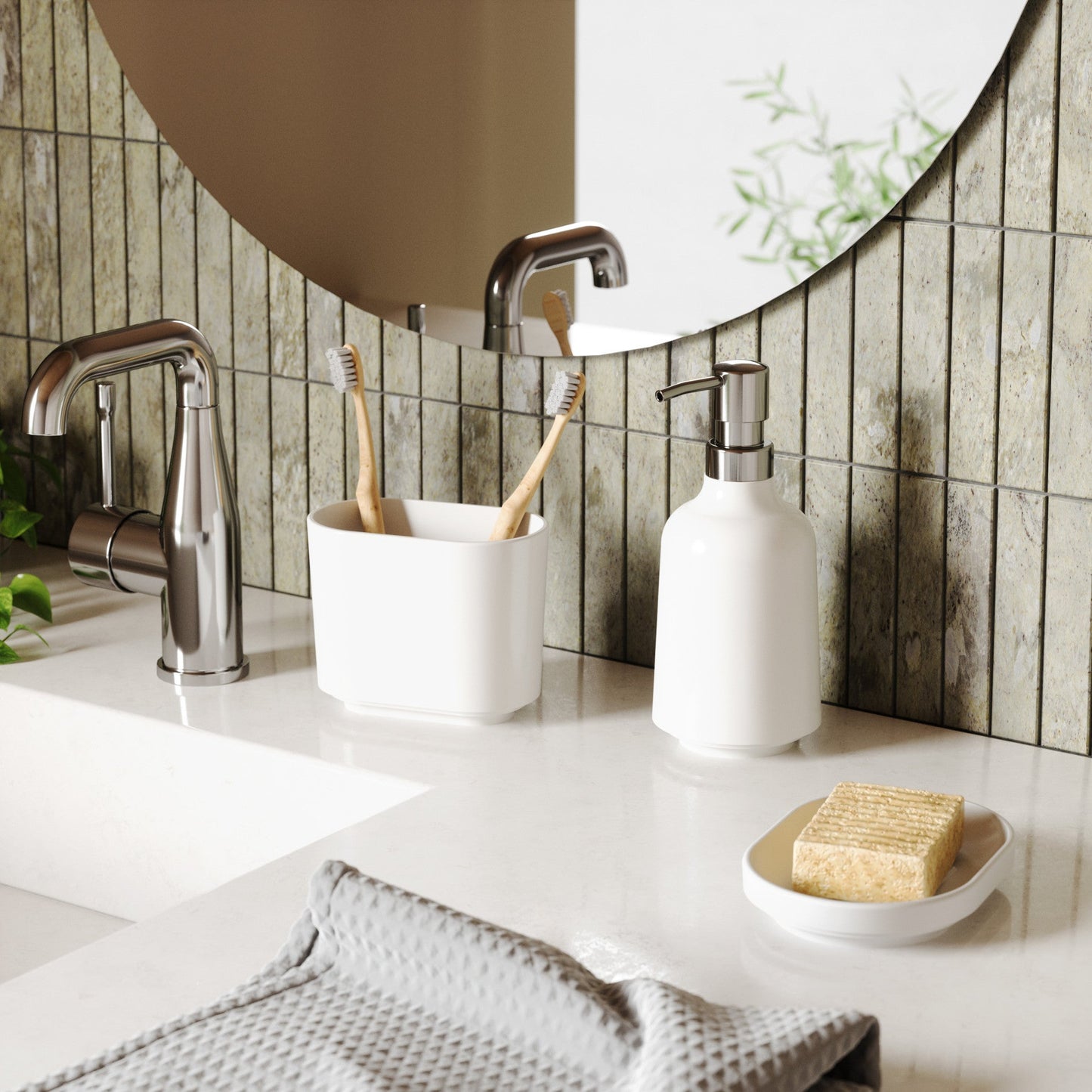 Compact Soap Pump - Bathroom Reset