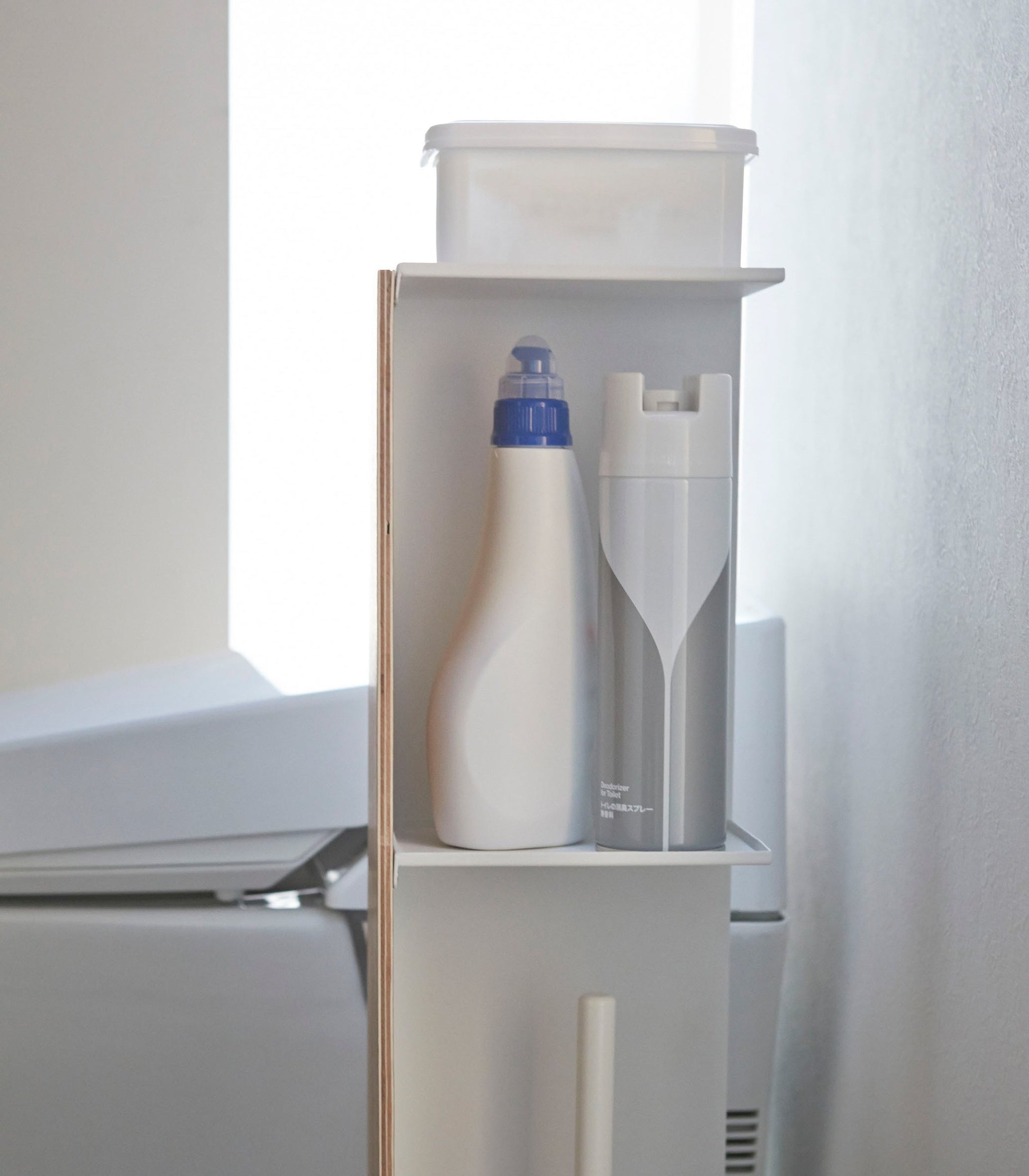 Steel & Wood Bathroom Organizer - Bathroom Reset