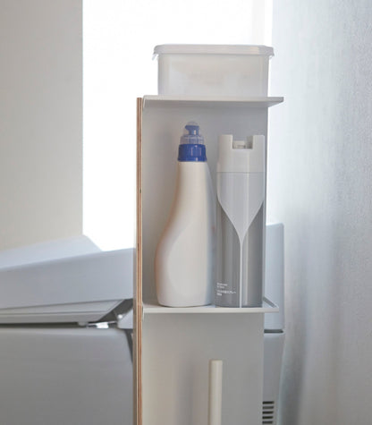 Steel & Wood Bathroom Organizer - Bathroom Reset