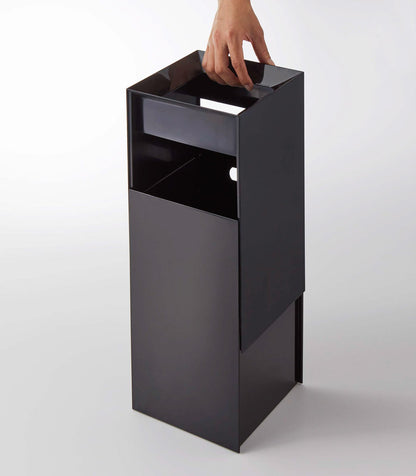 Compact Open-Top Trash Can - Neat Corners