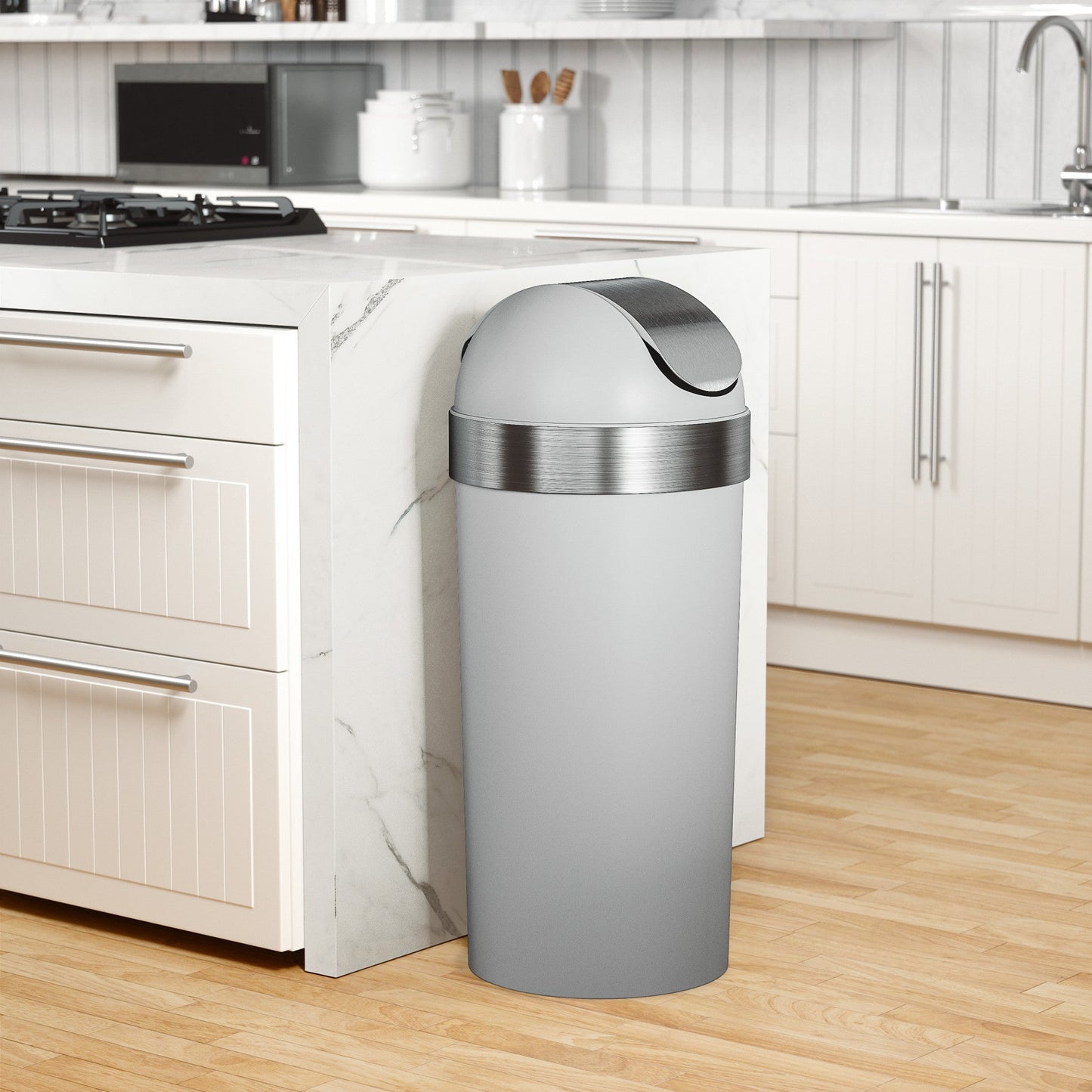 Large Kitchen Trash Can - Kitchen Calm