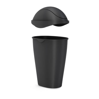 Swing-Top Kitchen Trash Can - Kitchen Calm