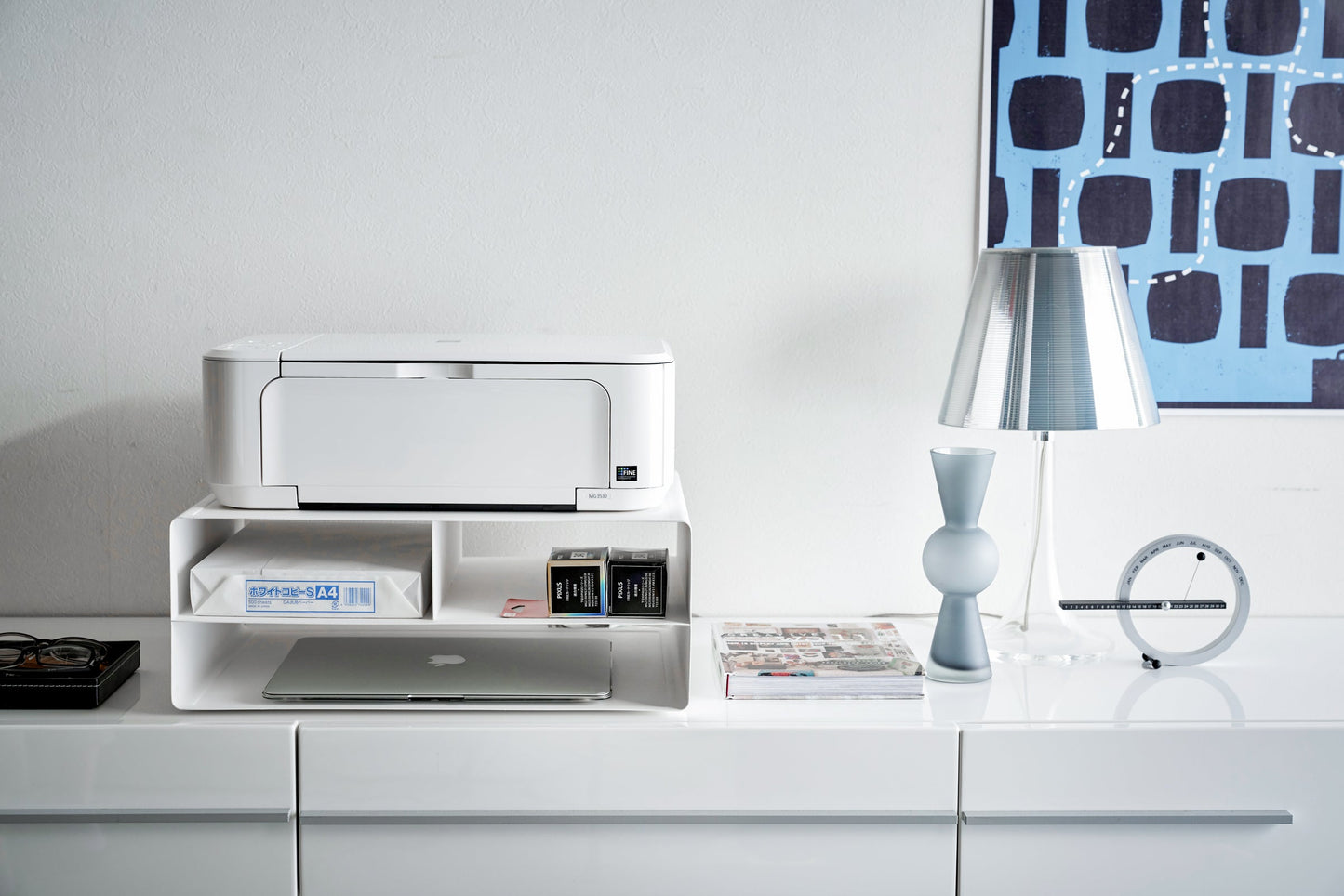 Rolling Printer & Office Supply Stand - Desk & Office