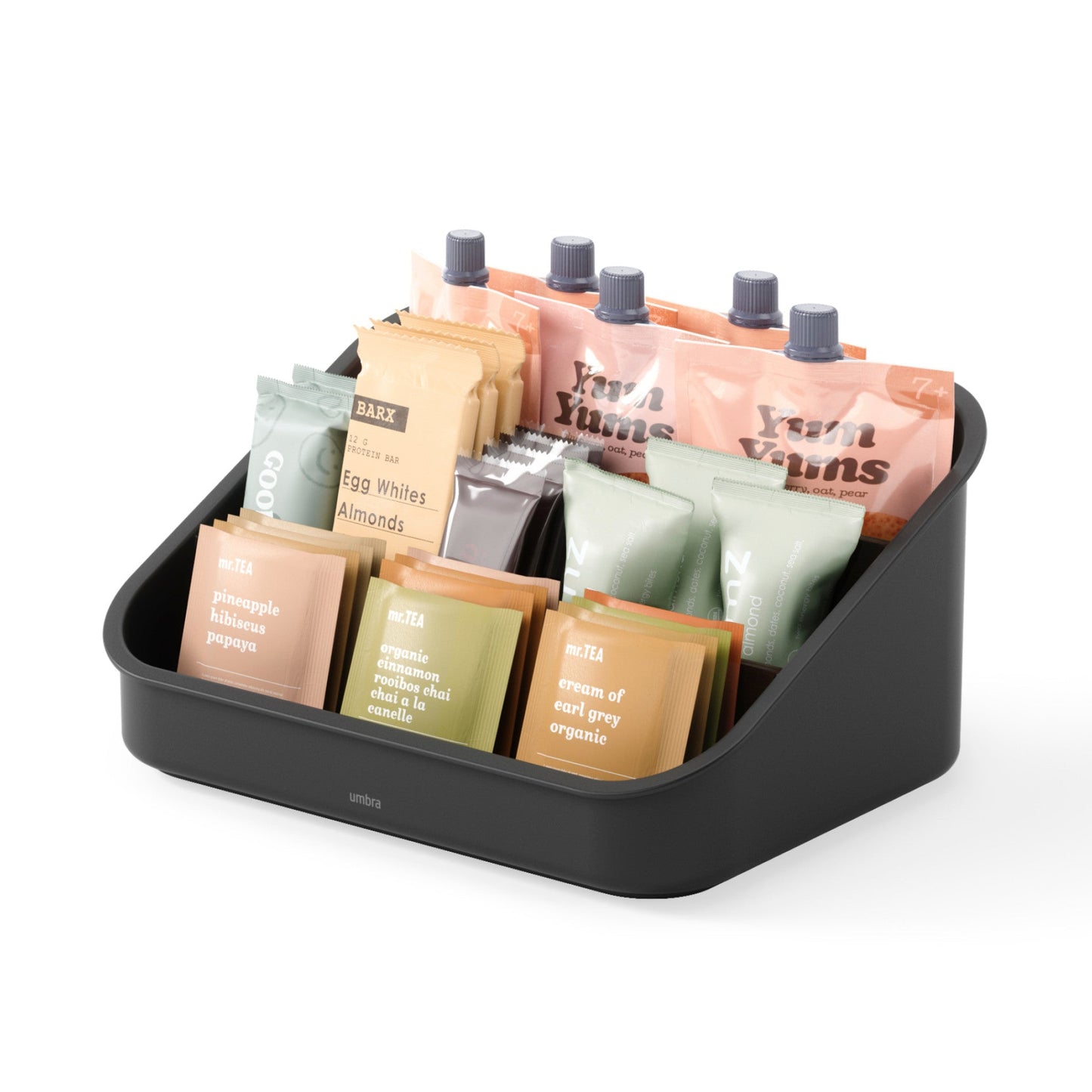 Wood-Accent Packet Organizer - Kitchen Calm