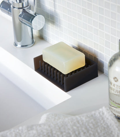 Self-Draining Silicone Soap Dish - Bathroom Reset