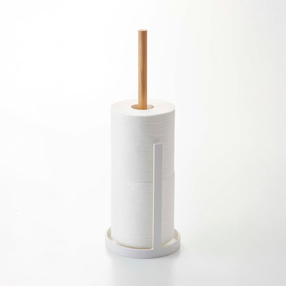 Steel & Wood Toilet Paper Stocker - Bathroom Reset