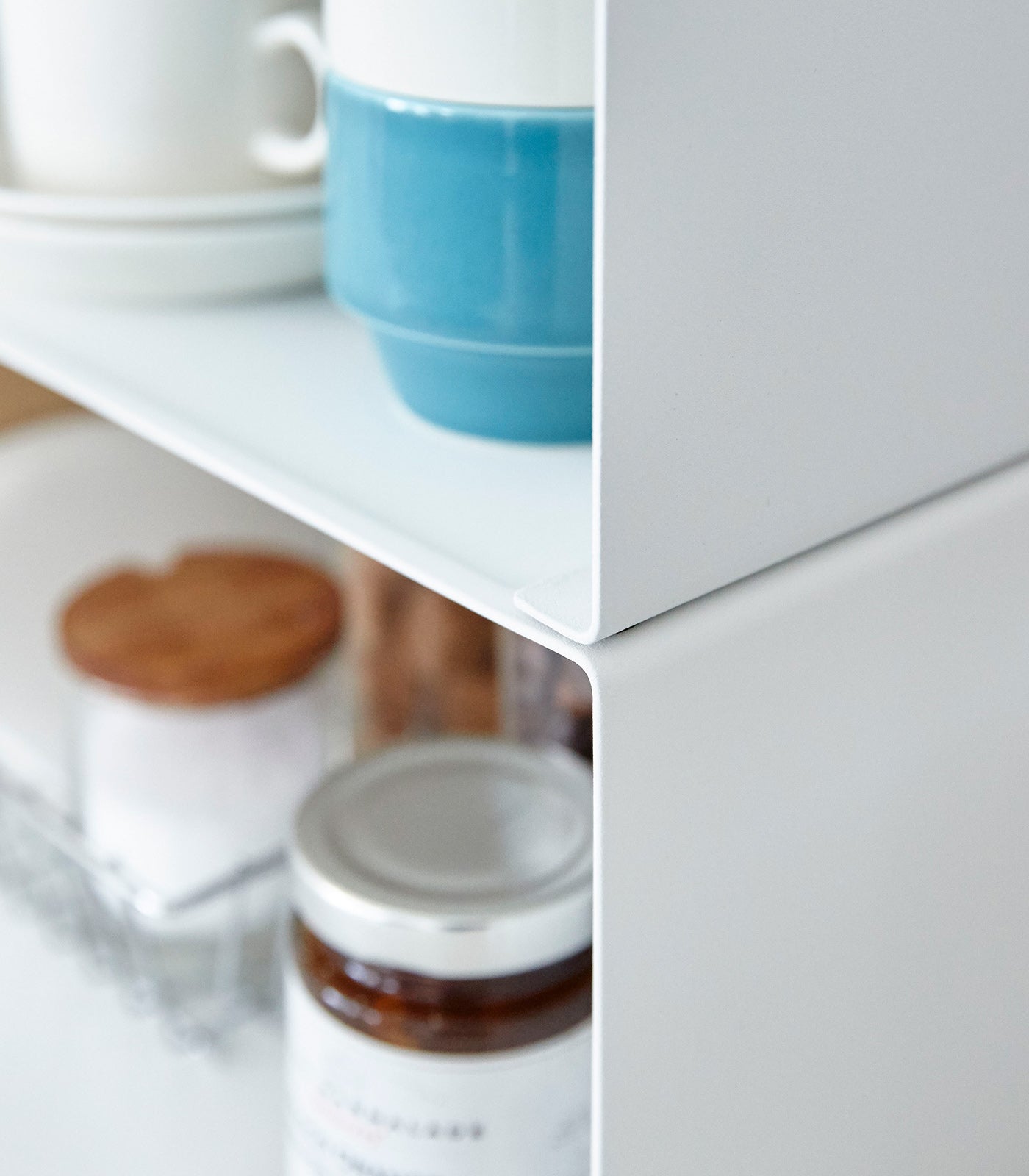 Stackable Countertop Shelf Riser - Neat Corners