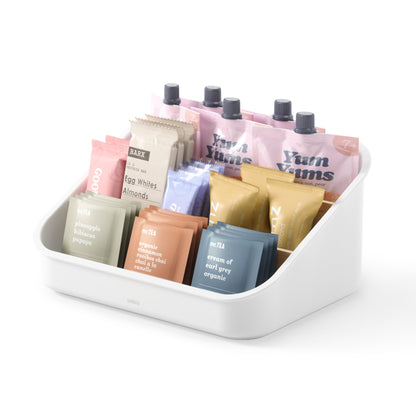 Wood-Accent Packet Organizer - Kitchen Calm