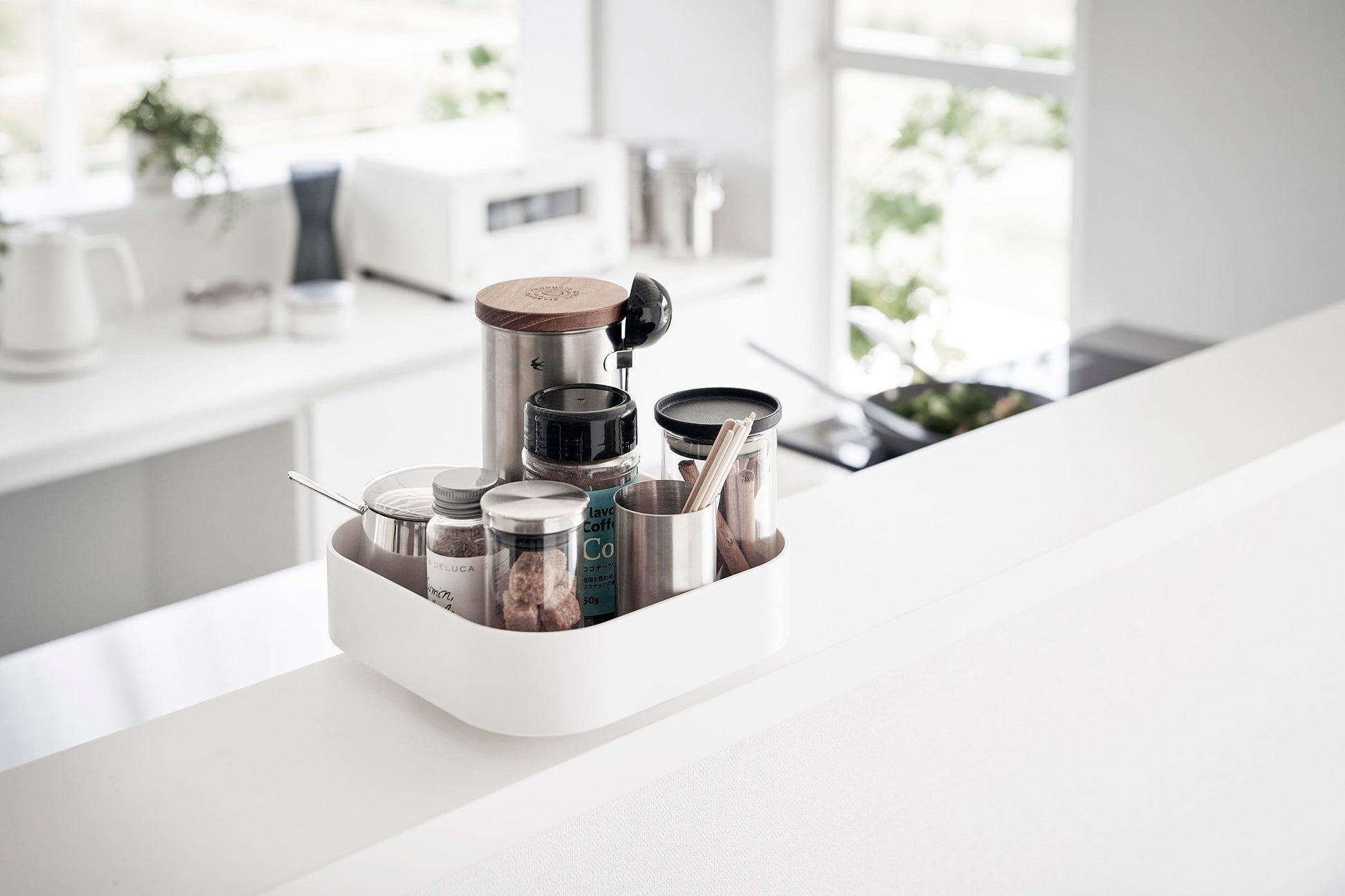 Square Lazy Susan Organizer - Kitchen Calm