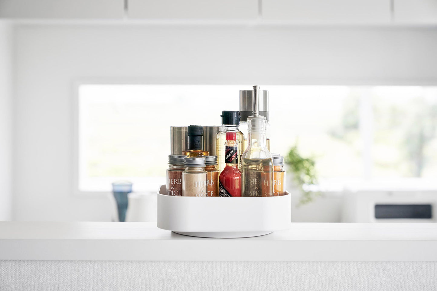 Square Lazy Susan Organizer - Kitchen Calm