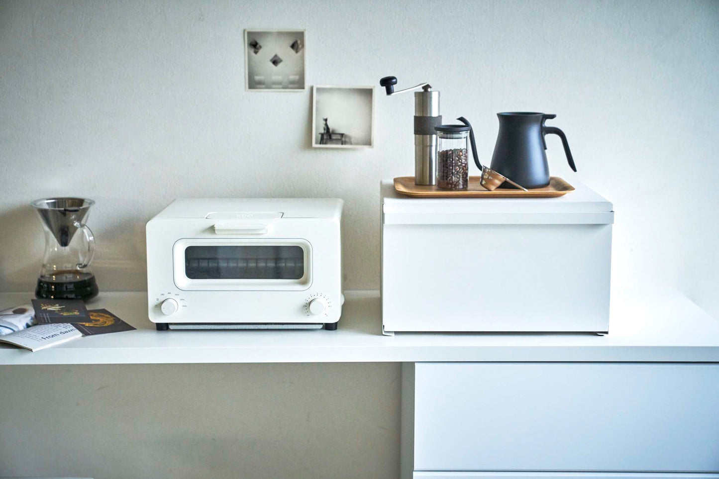 Slim Steel Bread Box - Kitchen Calm