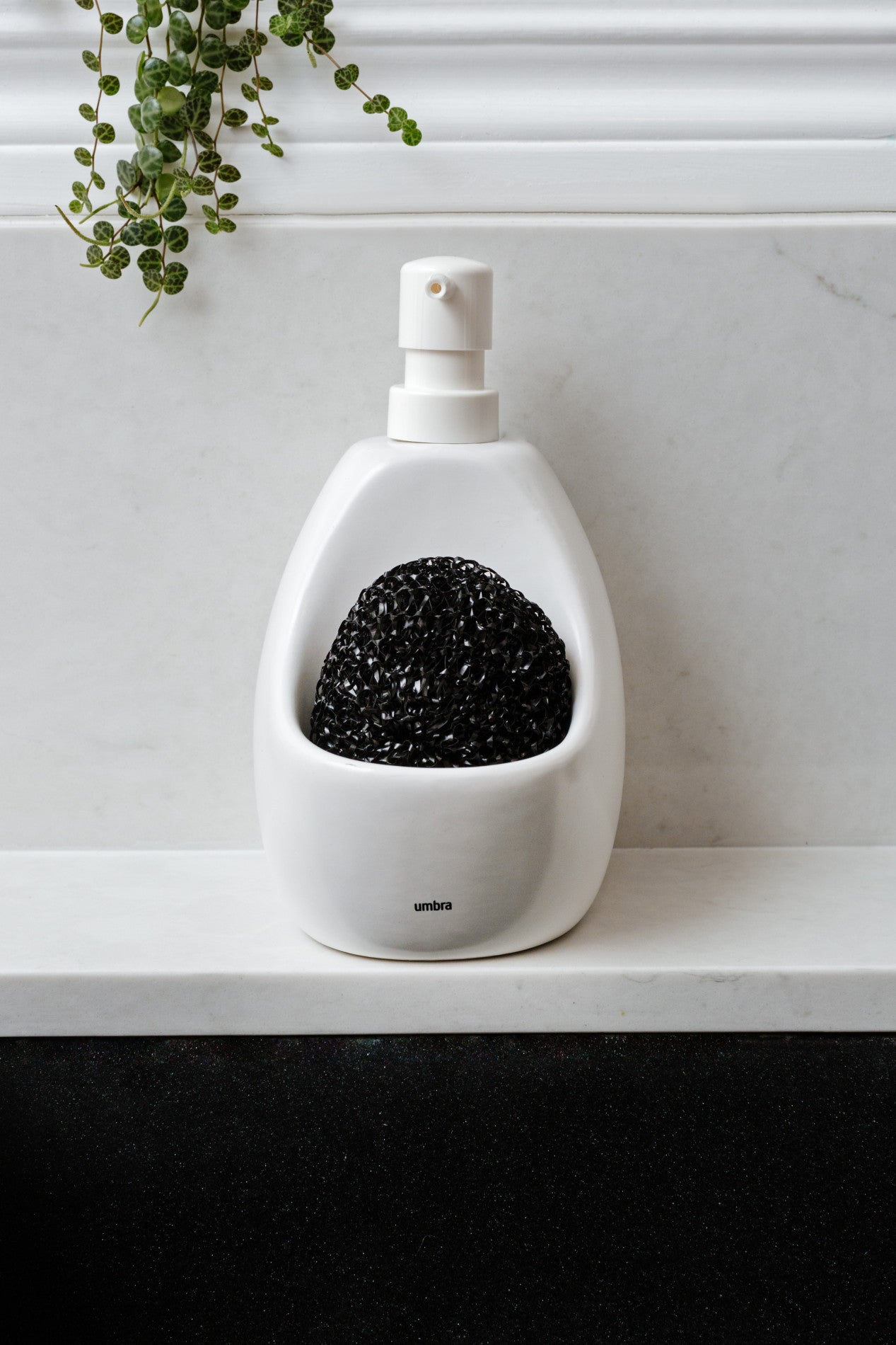 Soap Pump & Sponge Caddy - Bathroom Reset