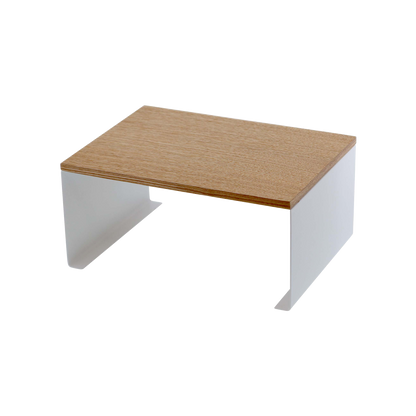 Steel & Wood Stackable Countertop Shelf - Neat Corners