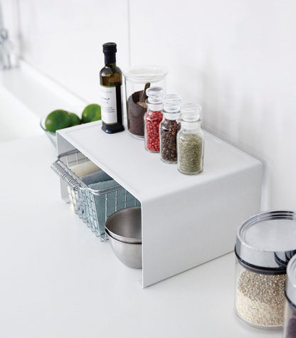 Stackable Countertop Shelf Riser - Neat Corners