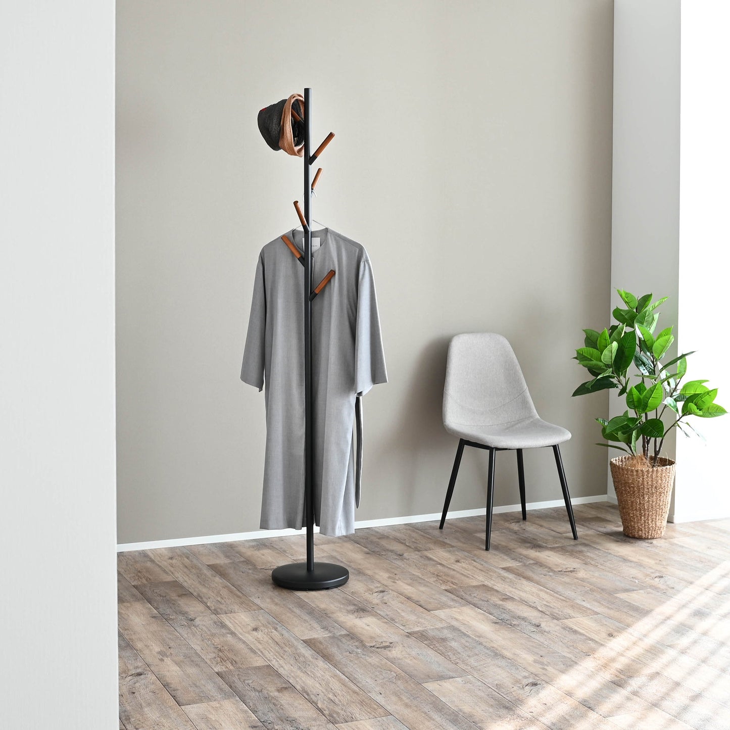 Slim Freestanding Coat Rack - Entryway Essentials