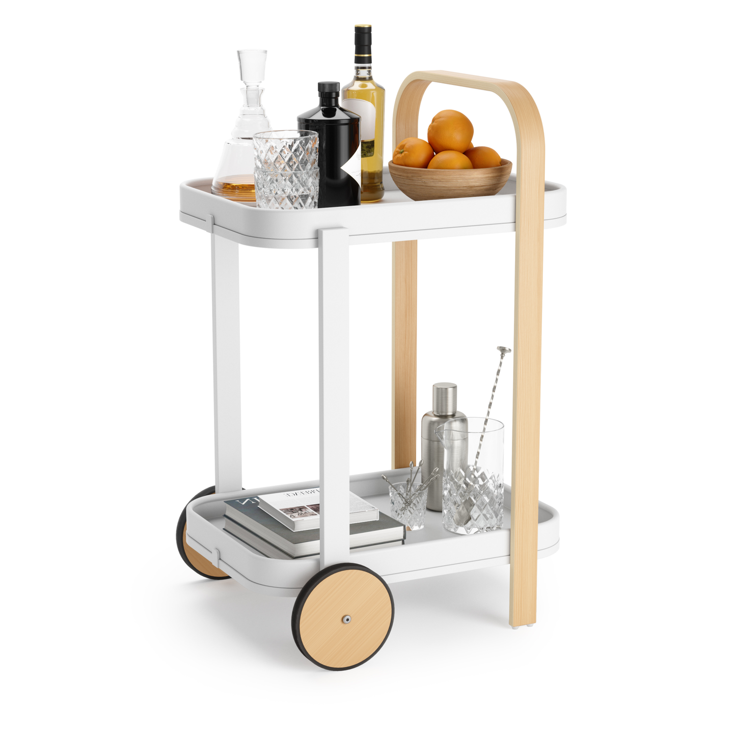 Bar & Storage Cart - Kitchen Calm