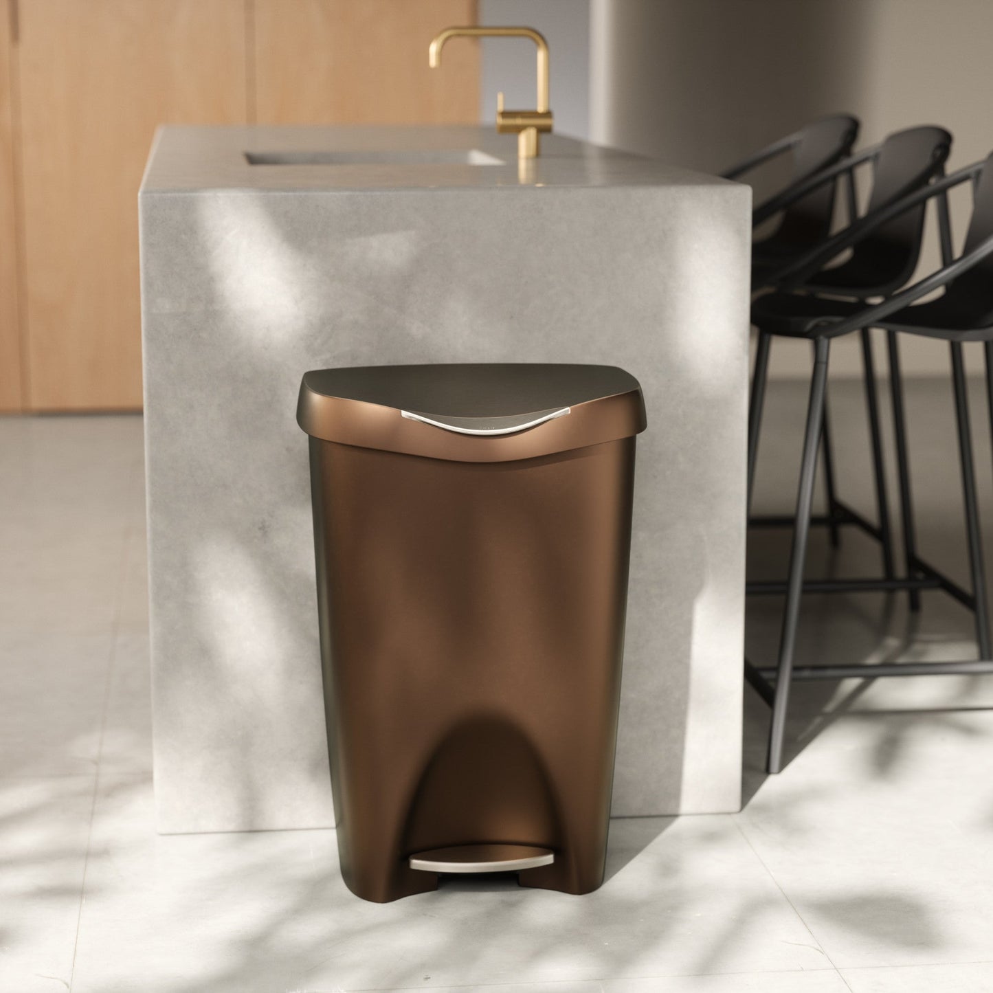 Step-On Kitchen Trash Can - Kitchen Calm