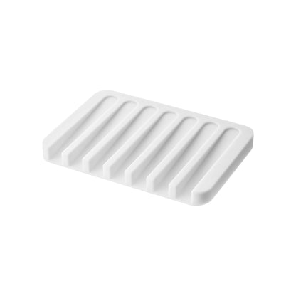 Self-Draining Silicone Soap Tray - Bathroom Reset